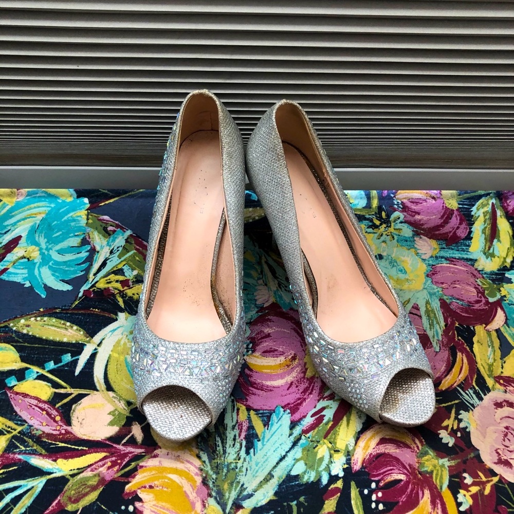 Cute sparkly heels
